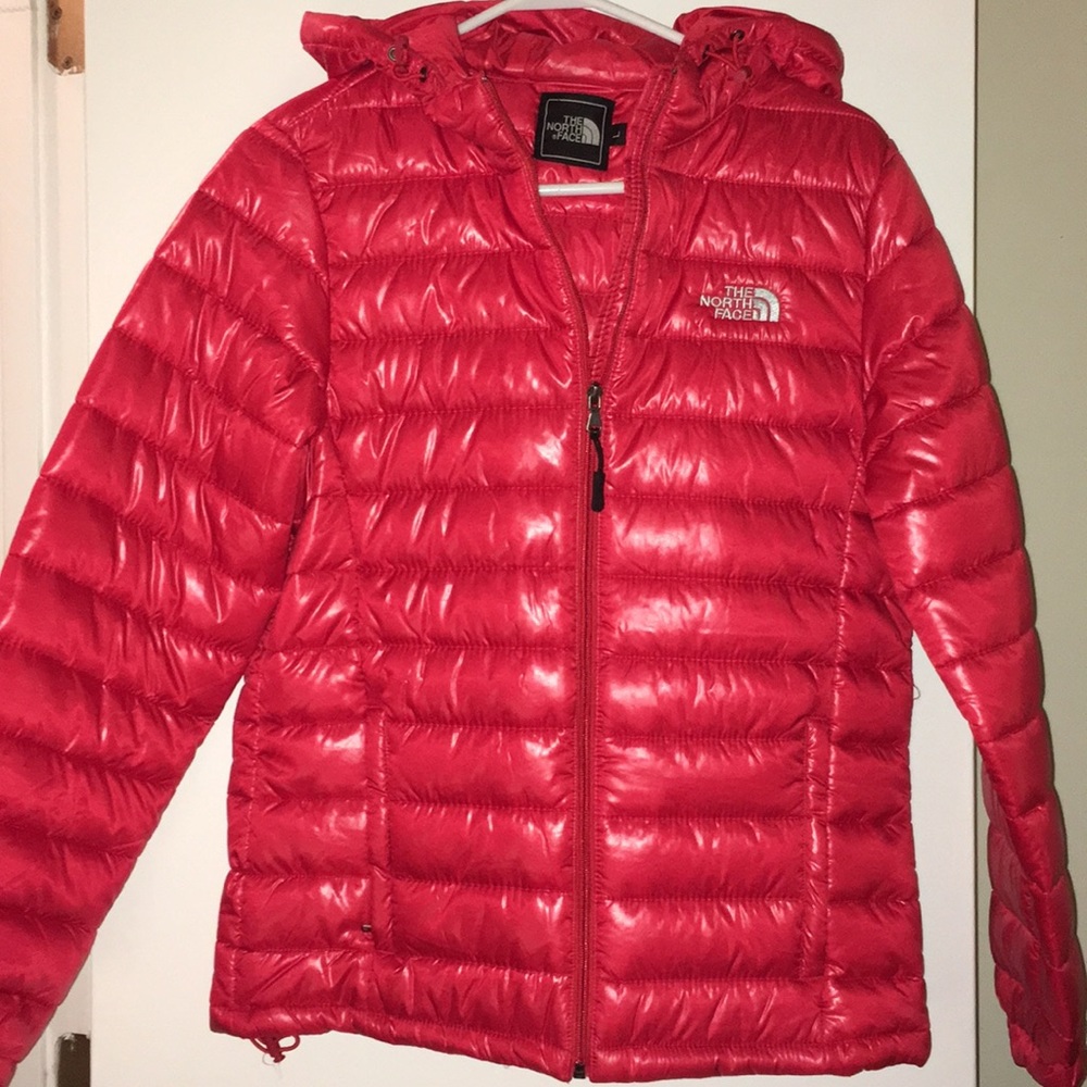 Red North Face Jacket